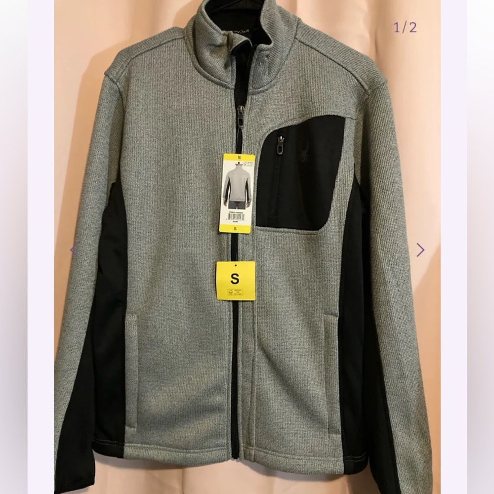 Spyder Two-Tone Full-Zip Jacket